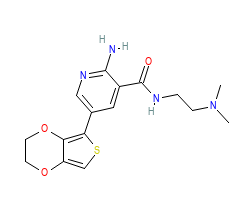 2D structure of the orthosteric ligand