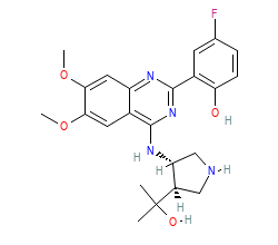2D structure of the orthosteric ligand