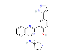 2D structure of the orthosteric ligand