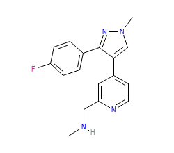 2D structure of the orthosteric ligand