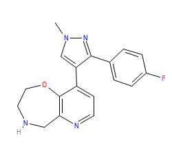 2D structure of the orthosteric ligand