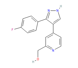 2D structure of the orthosteric ligand