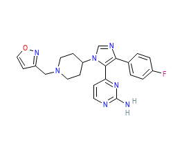 2D structure of the orthosteric ligand