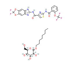 2D structure of the orthosteric ligand