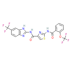 2D structure of the orthosteric ligand