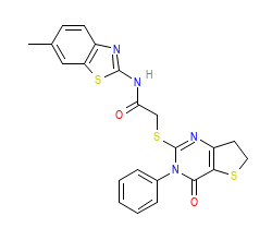 2D structure of the orthosteric ligand