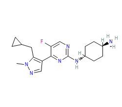 2D structure of the orthosteric ligand