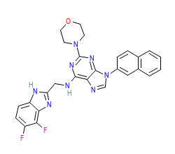 2D structure of the orthosteric ligand