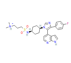 2D structure of the orthosteric ligand