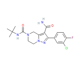 2D structure of the orthosteric ligand