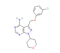 2D structure of the orthosteric ligand