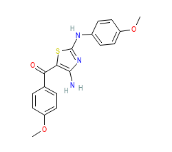 2D structure of the orthosteric ligand