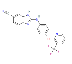 2D structure of the orthosteric ligand