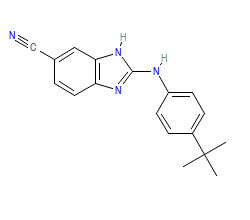 2D structure of the orthosteric ligand