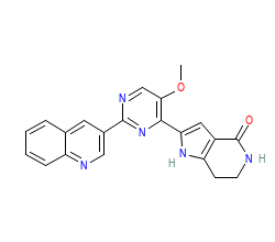 2D structure of the orthosteric ligand