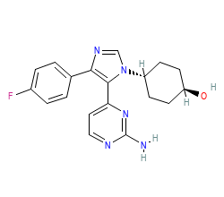 2D structure of the orthosteric ligand