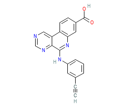 2D structure of the orthosteric ligand