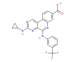2D structure of the orthosteric ligand