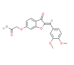 2D structure of the orthosteric ligand