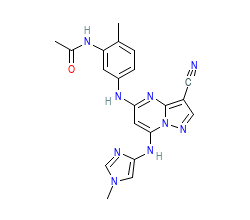 2D structure of the orthosteric ligand