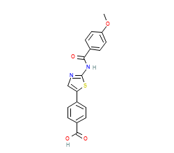 2D structure of the orthosteric ligand