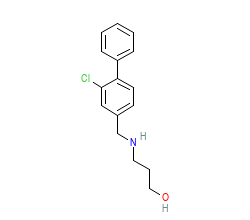 2D structure of the orthosteric ligand