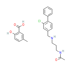 2D structure of the orthosteric ligand