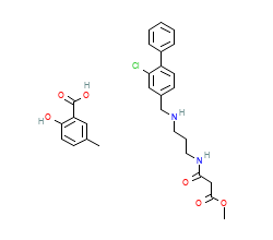 2D structure of the orthosteric ligand
