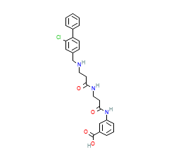 2D structure of the orthosteric ligand
