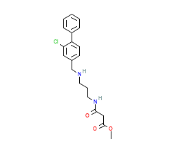 2D structure of the orthosteric ligand
