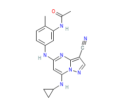 2D structure of the orthosteric ligand