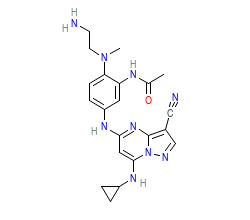 2D structure of the orthosteric ligand