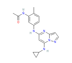 2D structure of the orthosteric ligand