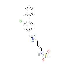 2D structure of the orthosteric ligand
