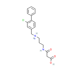 2D structure of the orthosteric ligand