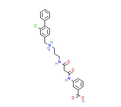 2D structure of the orthosteric ligand
