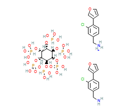 2D structure of the allostericligand