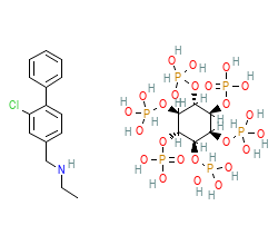 2D structure of the allostericligand