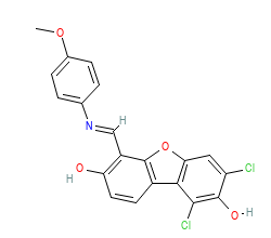 2D structure of the orthosteric ligand