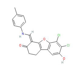 2D structure of the orthosteric ligand