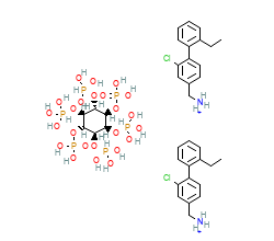 2D structure of the allostericligand
