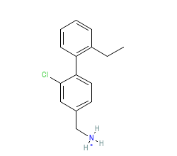 2D structure of the allostericligand