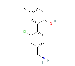 2D structure of the allostericligand