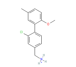2D structure of the allostericligand