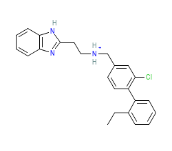 2D structure of the orthosteric ligand