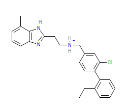 2D structure of the orthosteric ligand