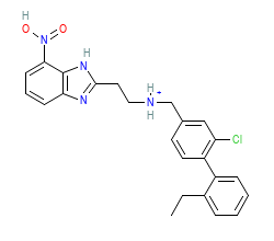 2D structure of the orthosteric ligand