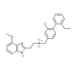 2D structure of the orthosteric ligand