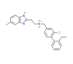 2D structure of the orthosteric ligand