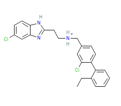 2D structure of the orthosteric ligand